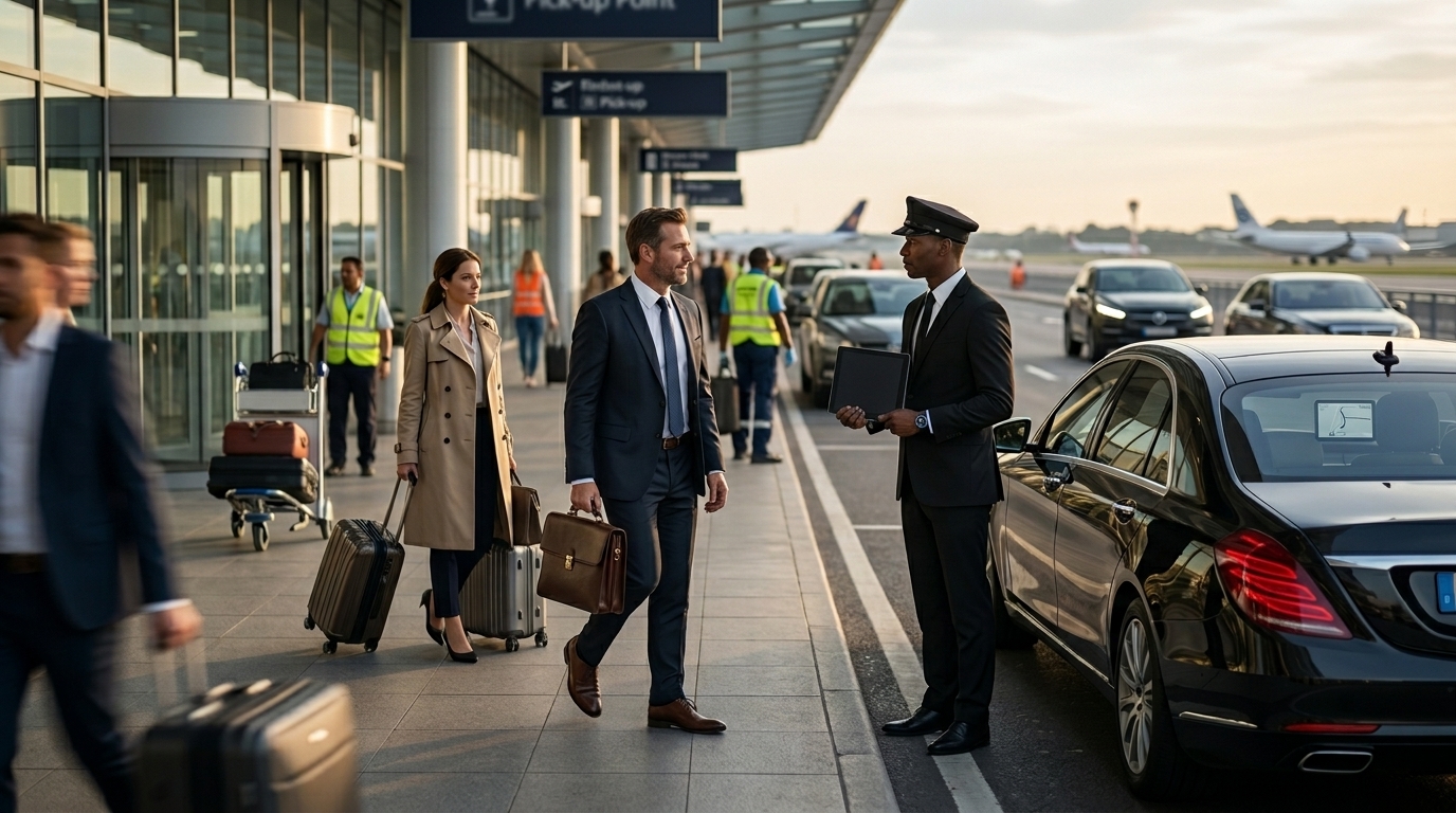 Streamlining Airport Pickups Using Flight Tracking Software: The Chauffeur Efficiency Blueprint